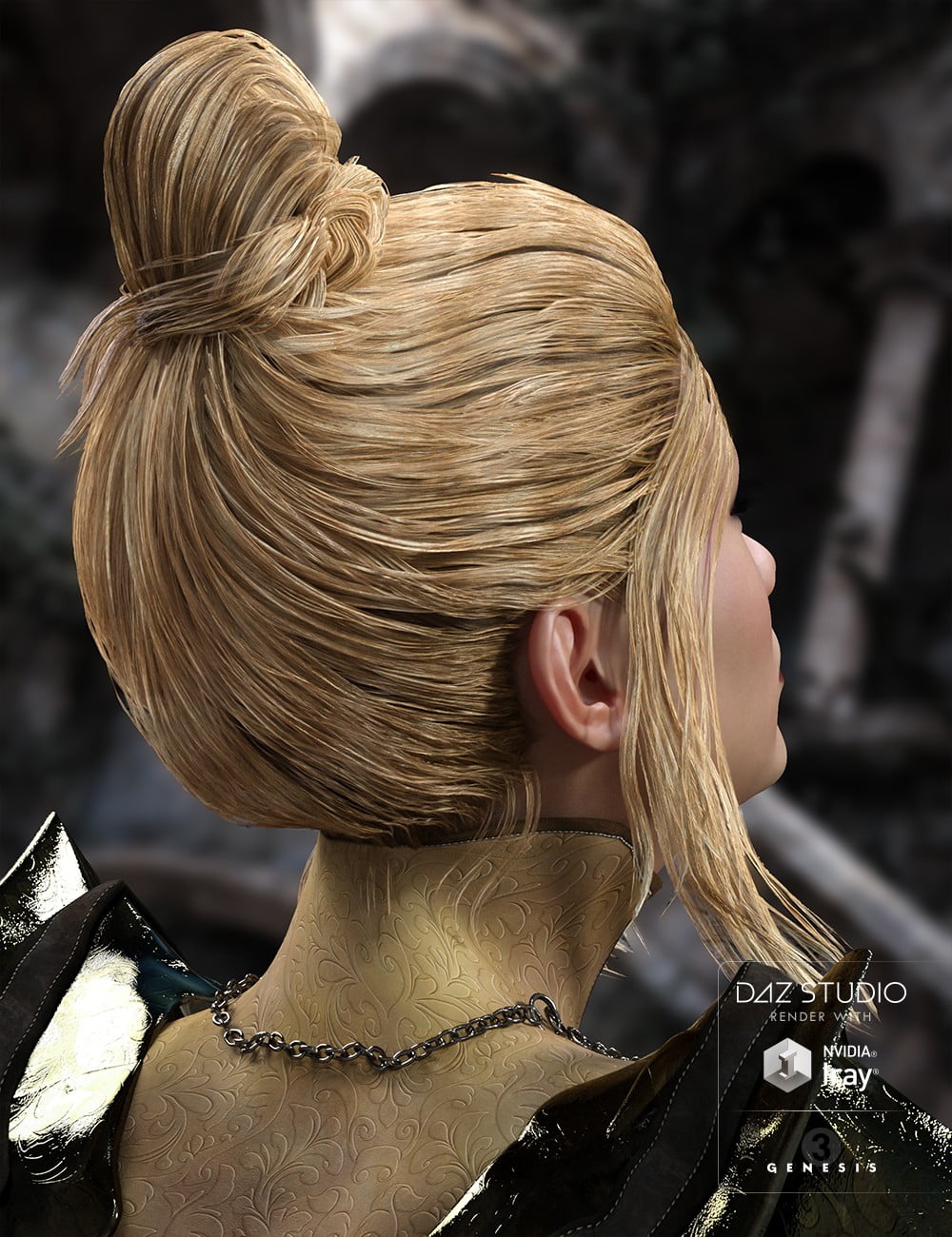 BlueBell Hair for Genesis 3 Female(s)