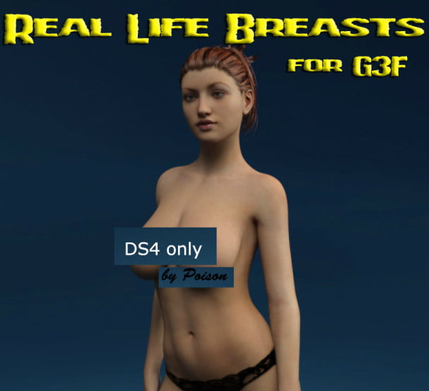 Real Life Breasts for G3F