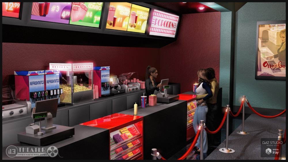 i13 Theatre with Poses