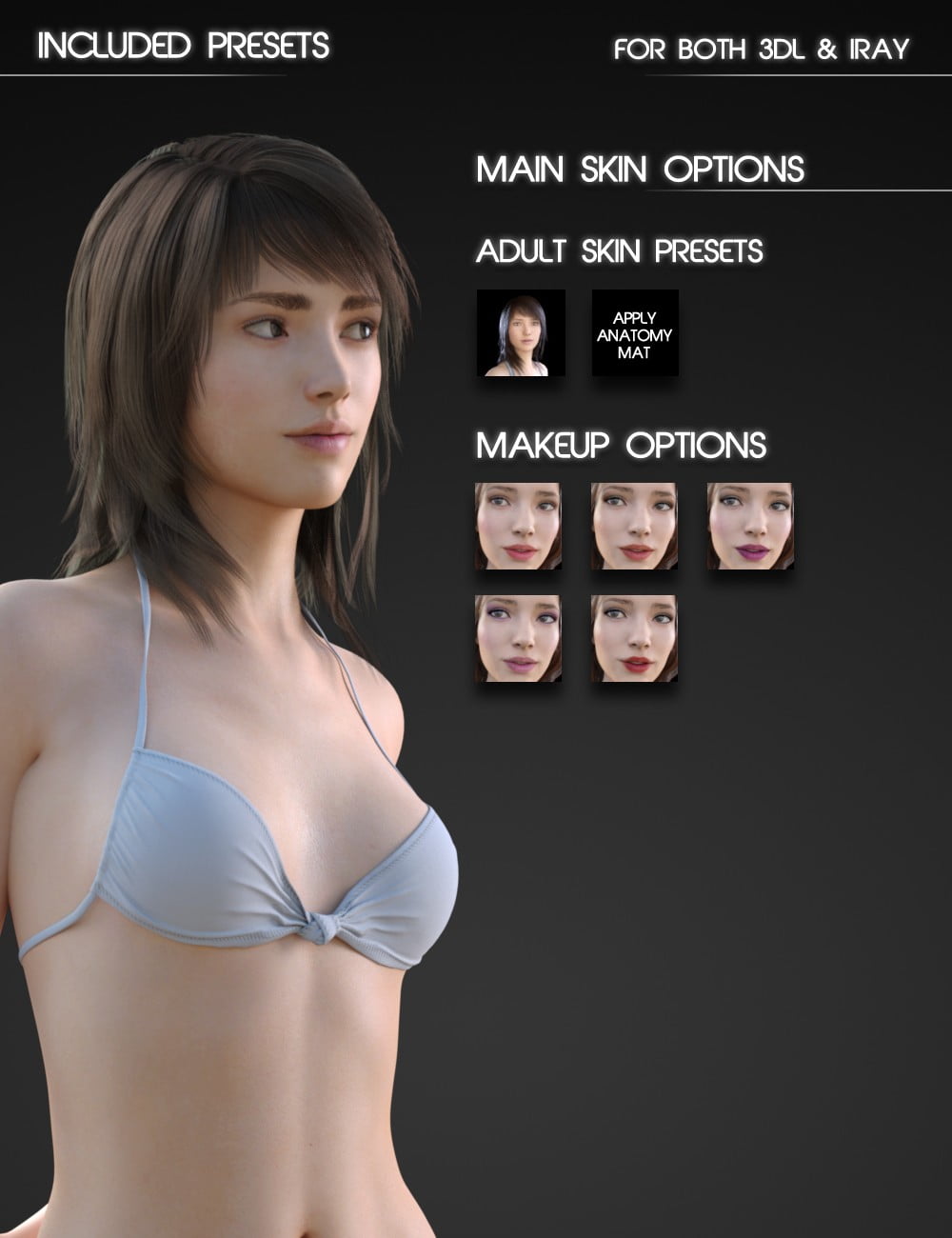 Growing Up Skin Merchant Resource for Genesis 3 Female(s) Adult Add-on