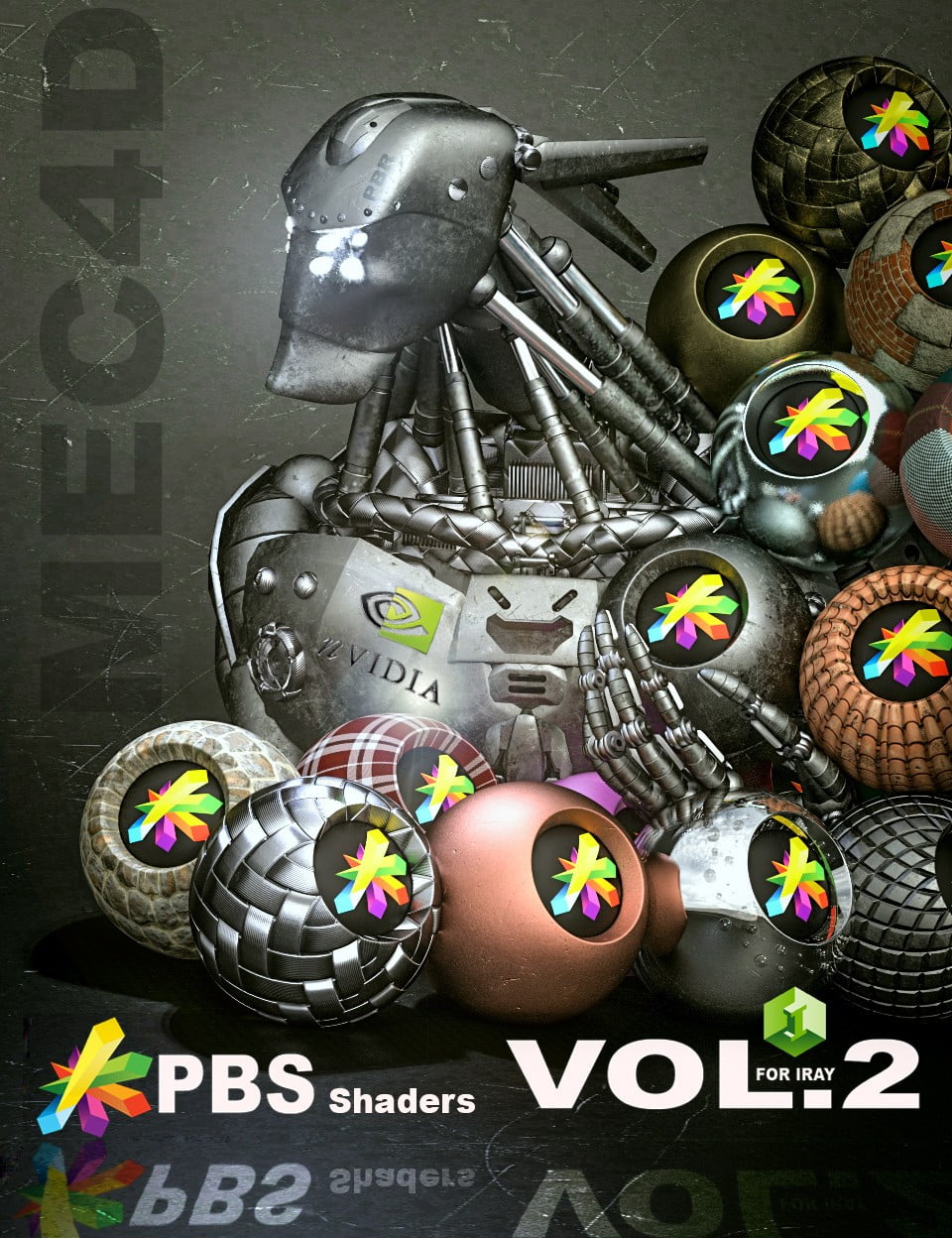 Mec4d PBS Shaders vol.2 for Iray