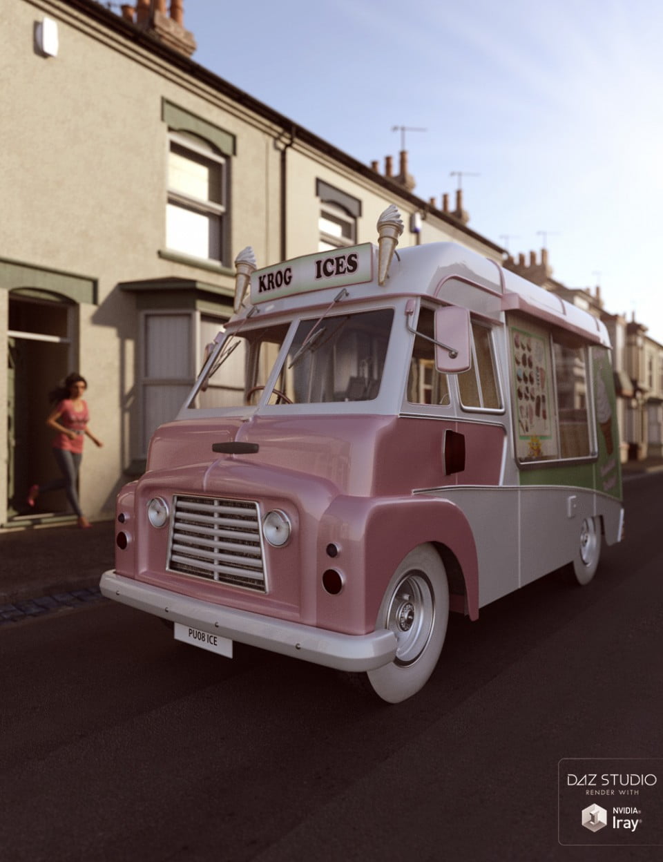 Vintage Ice Cream Van