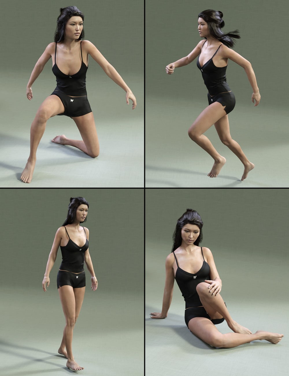 Mei Lin 7 Variety Pose Pack