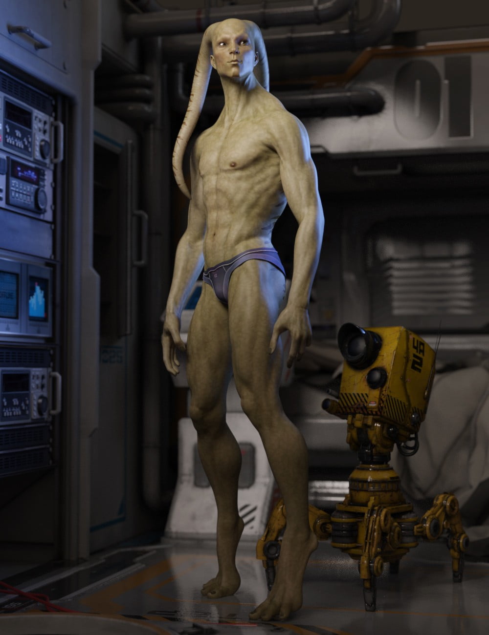 Lekkulion for Genesis 3 Male