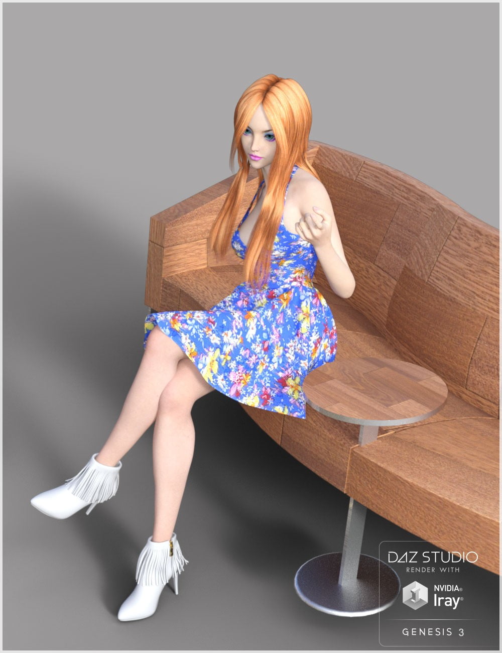 Modern Heel for Genesis 2 & 3 Female(s)