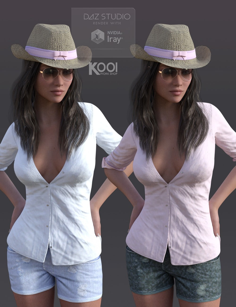 Vacation Style Set for Genesis 3 Female(s)