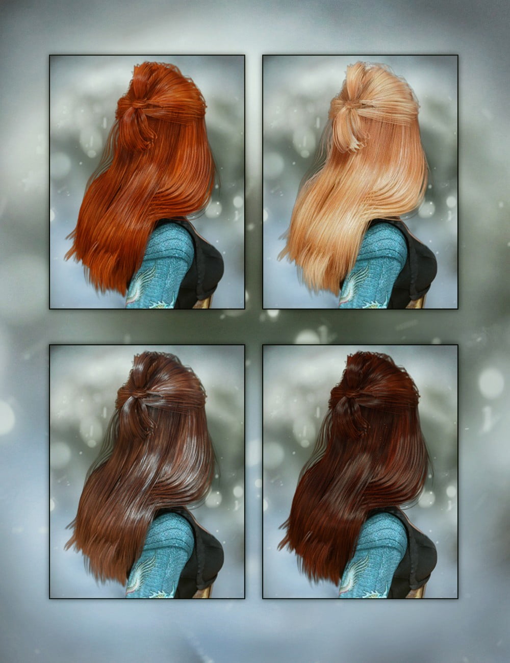 Ohara Hair for Genesis 3 Female(s)