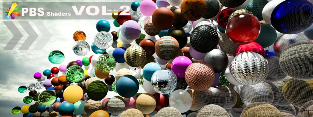 Mec4d PBS Shaders vol.2 for Iray