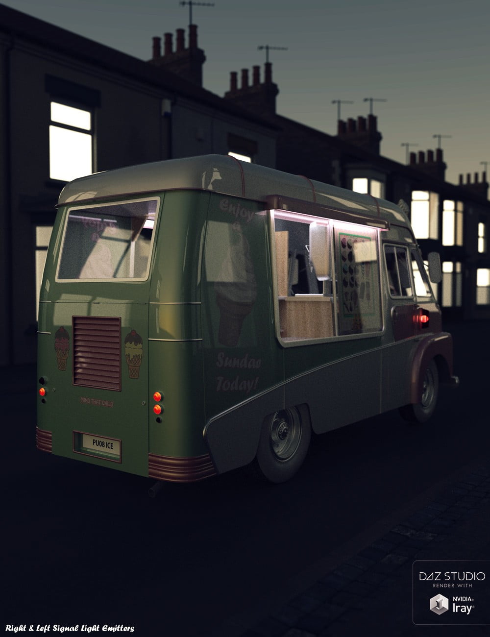Vintage Ice Cream Van
