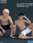 Teen Males - Shapes for Genesis 3 Male