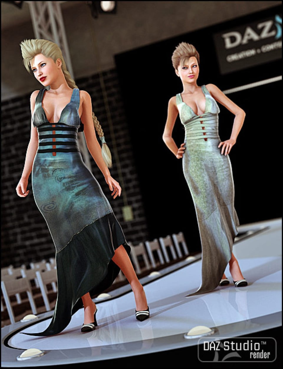 Fashionable Movie Dress Textures