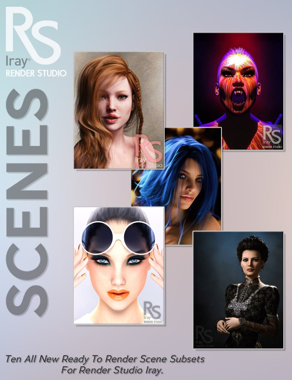 Render Studio Iray 'Scenes'