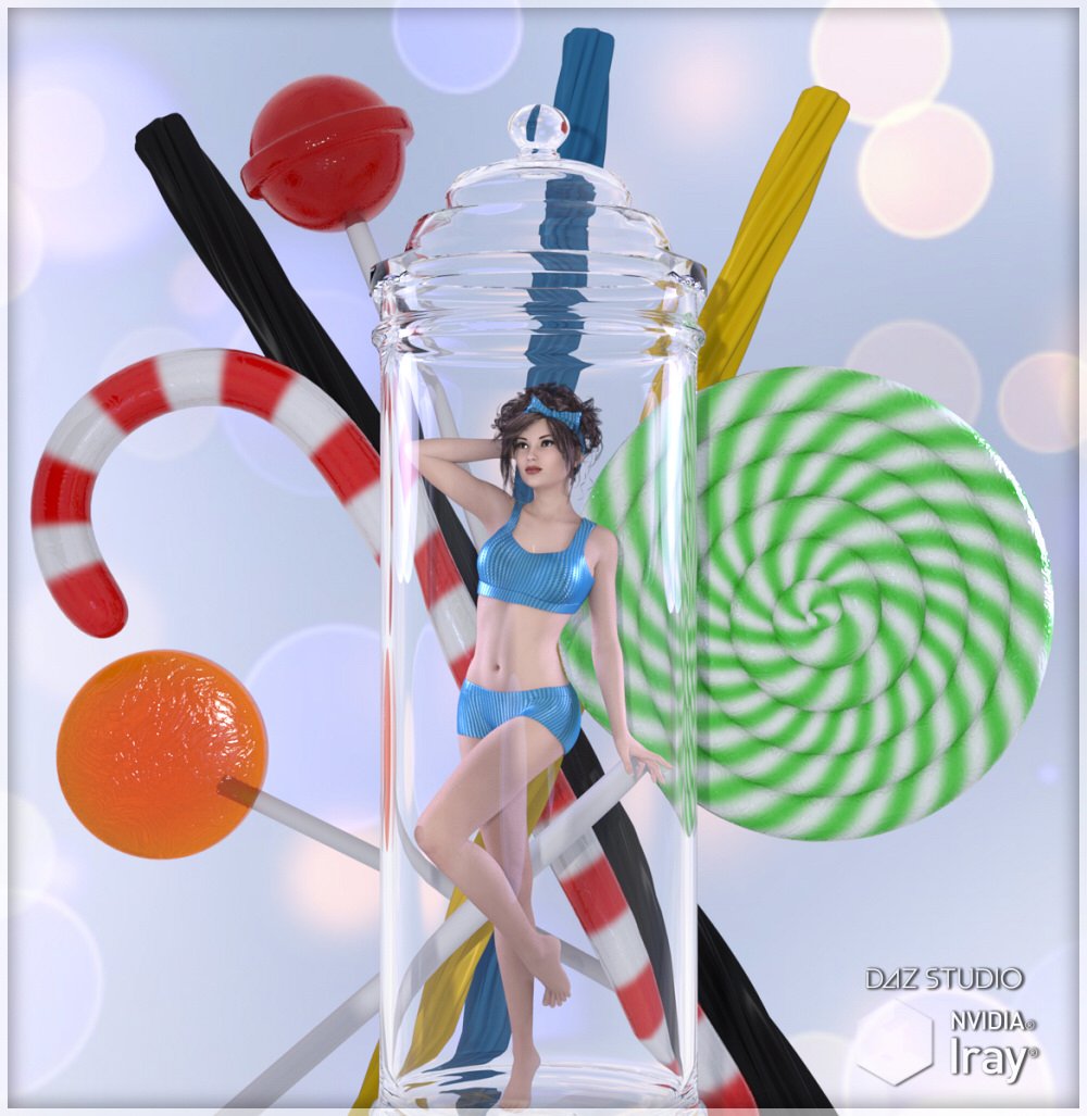 CandyLuscious Prop Set