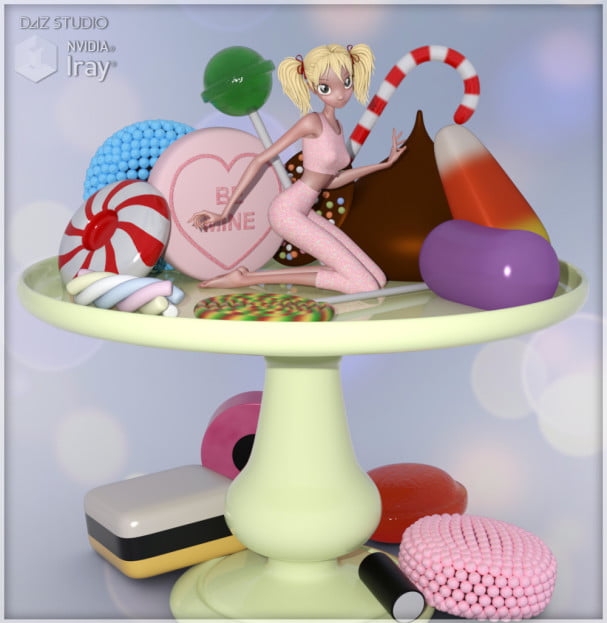 CandyLuscious Prop Set