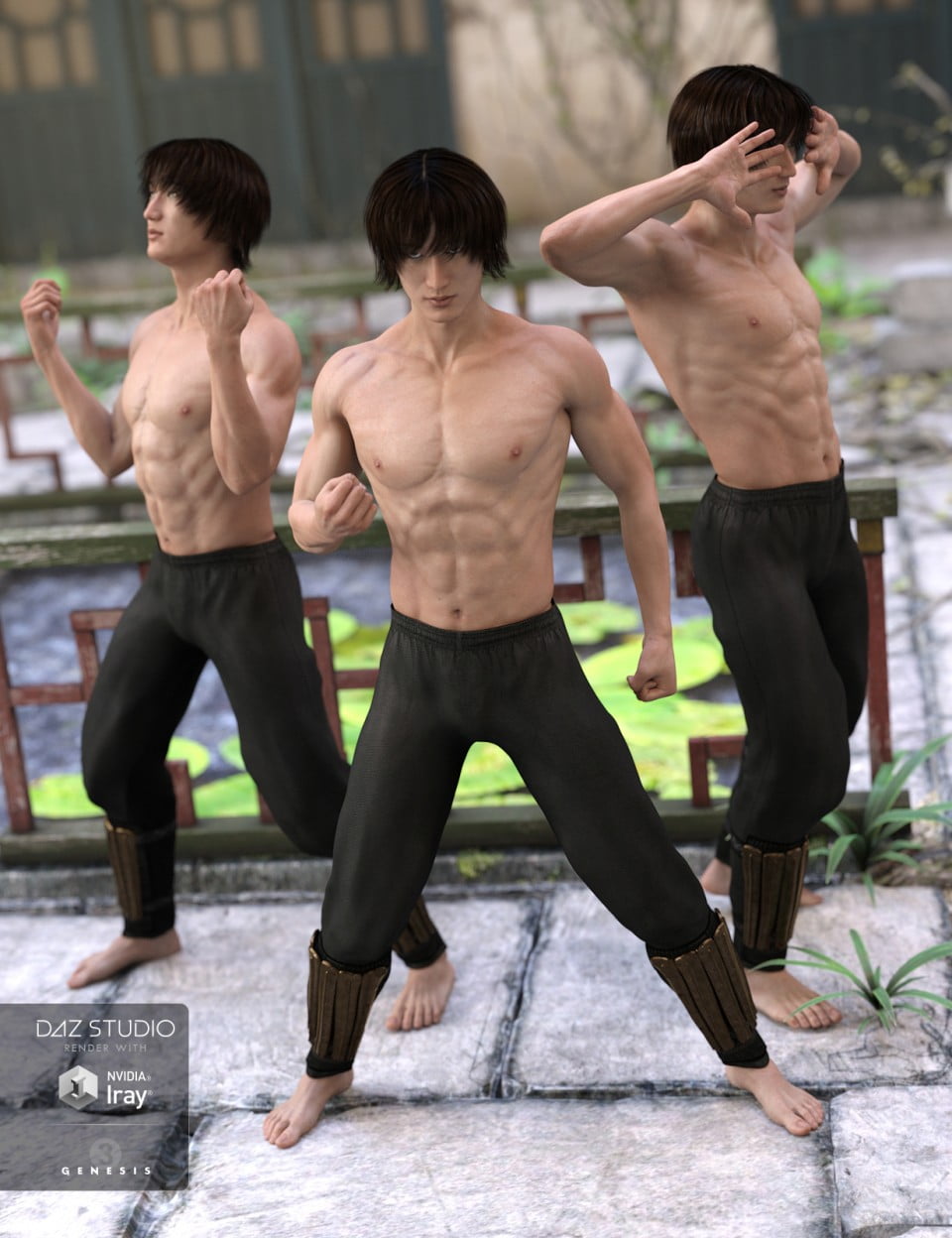 DA Lee 7 Tao Pose Set