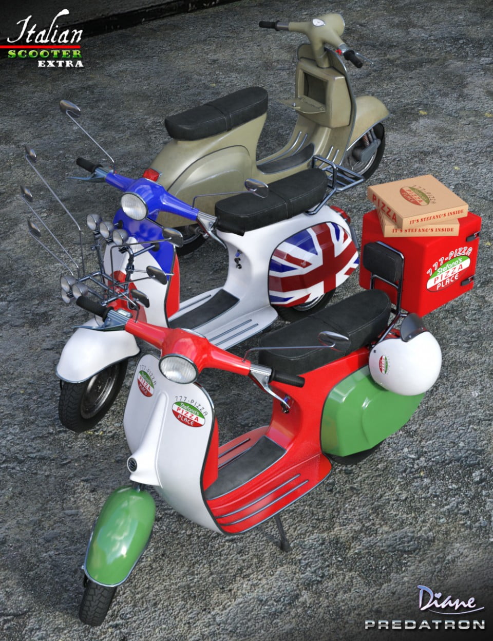 Italian Scooter Extras