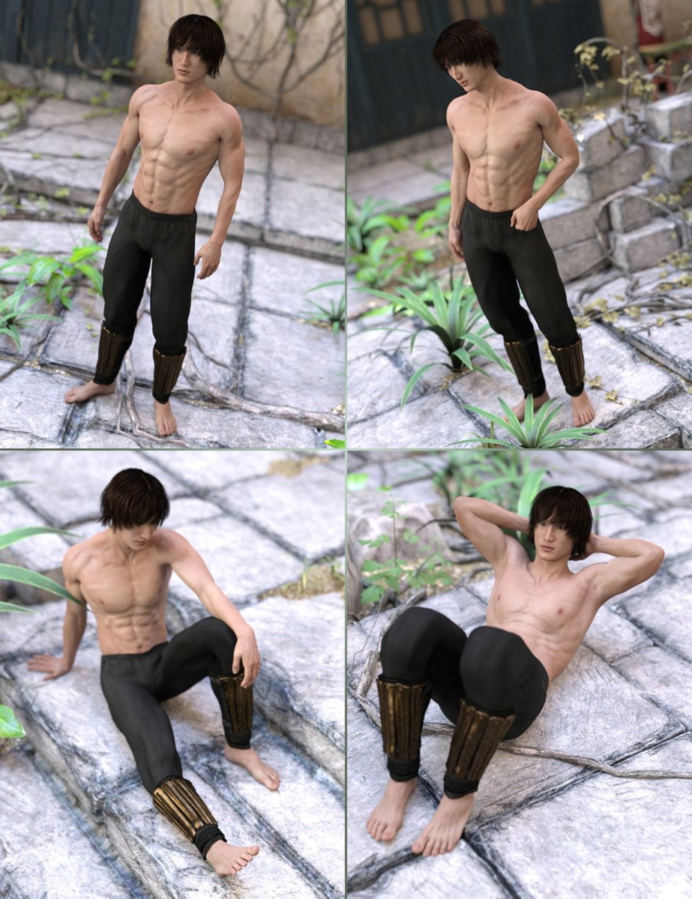 DA Lee 7 Tao Pose Set