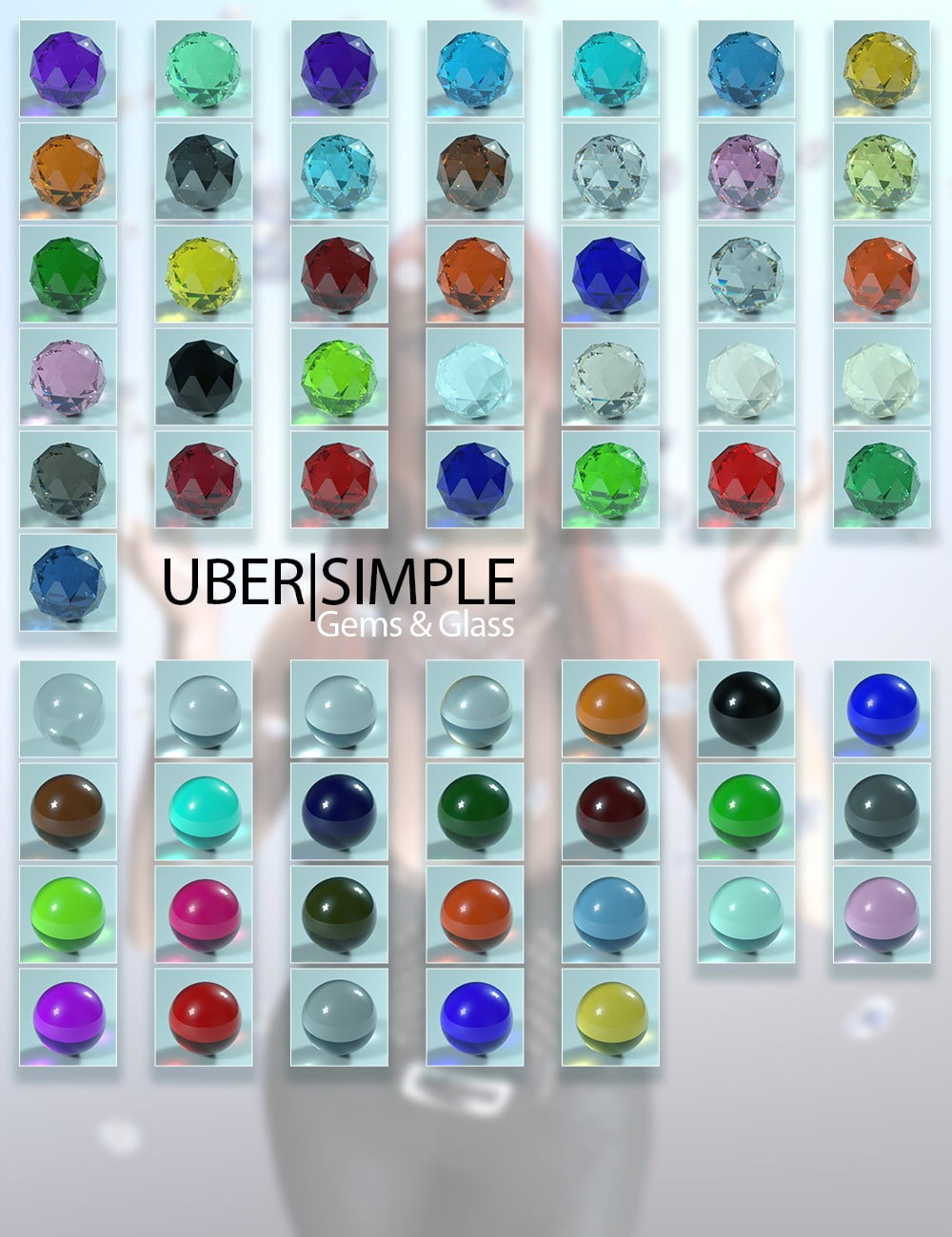 UberSimple - Gems and Glass Merchant Resource