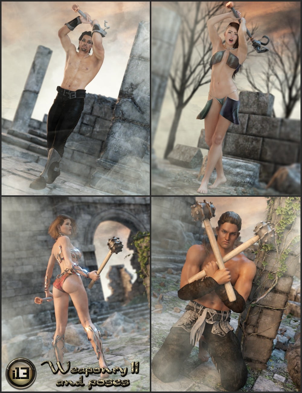 i13 WEAPONRY II and Poses