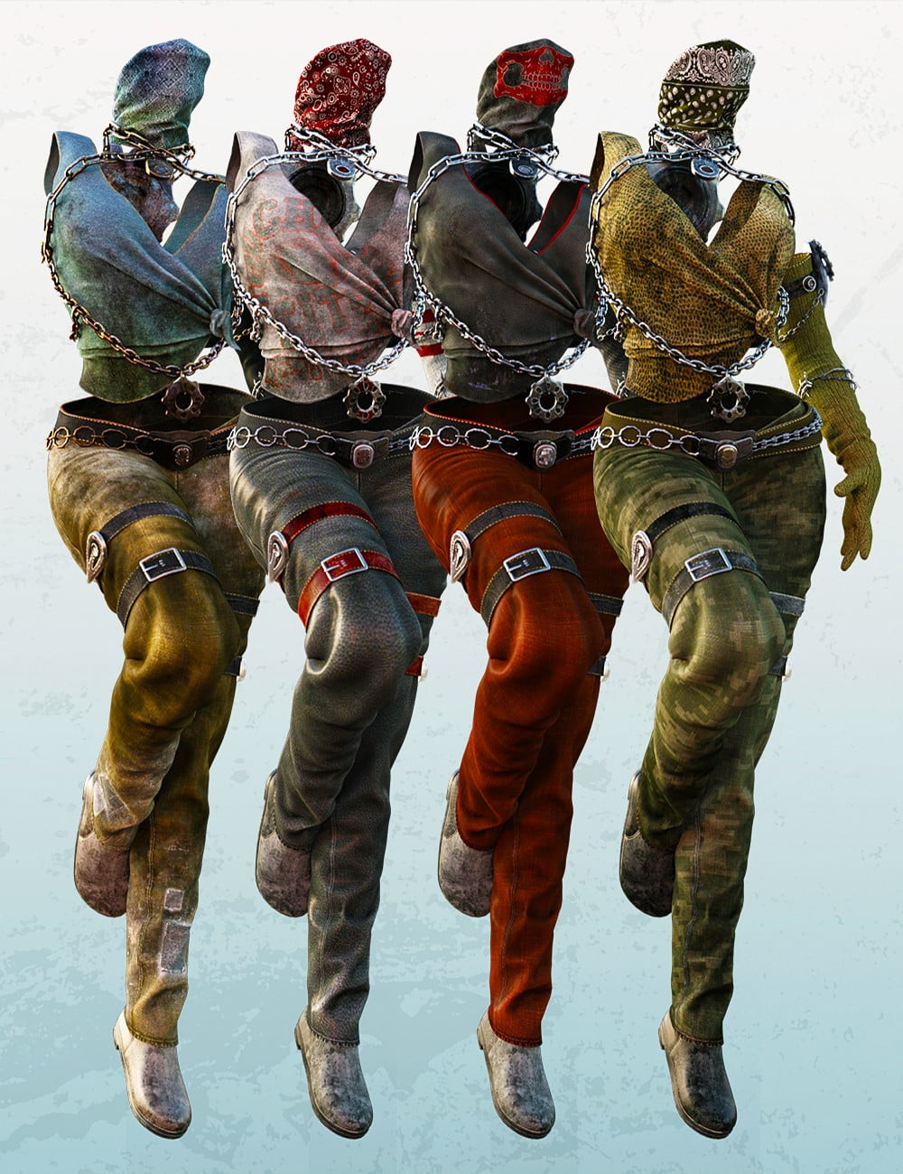 Eternal Desert Warrior Female Textures