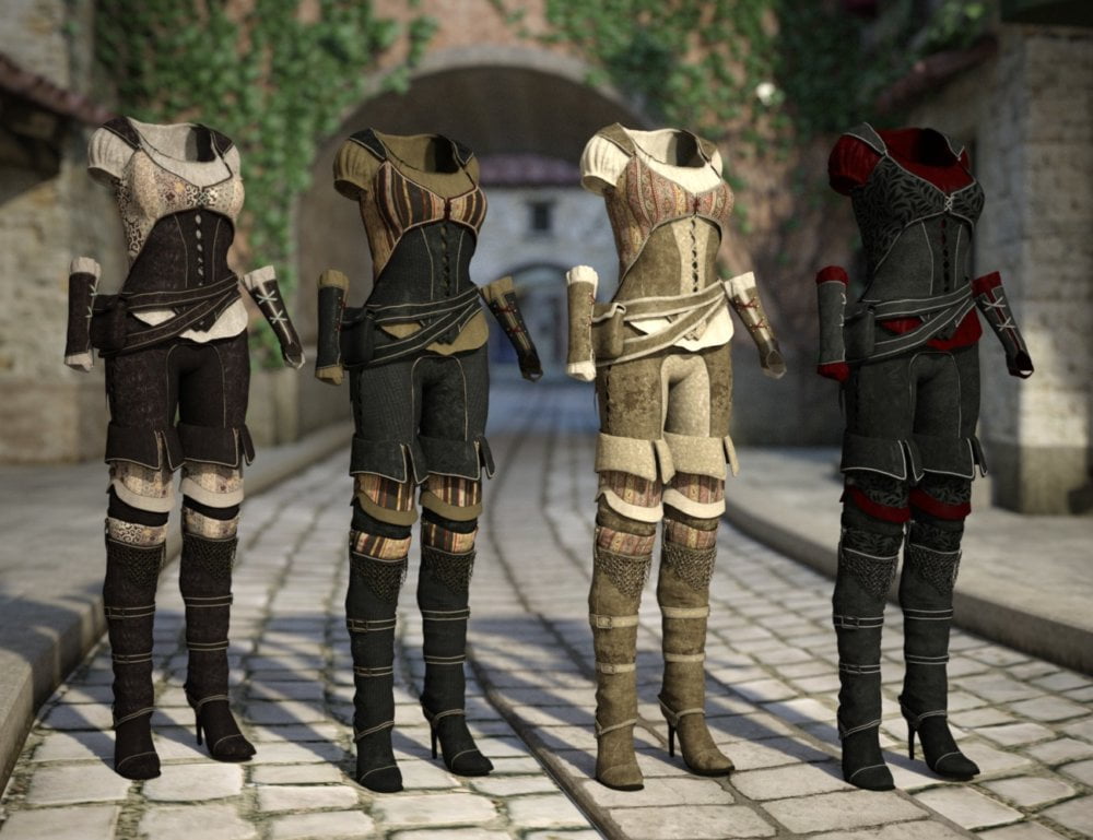 Shameless Rogue Outfit Textures