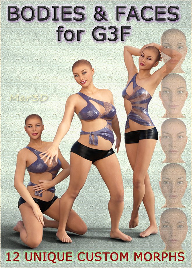 BODIES and FACES - For Genesis 3 Female(s)