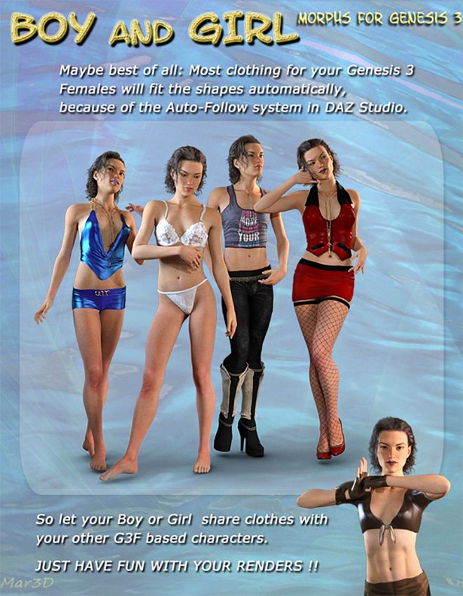 BOY-GIRL Genesis 3 Female