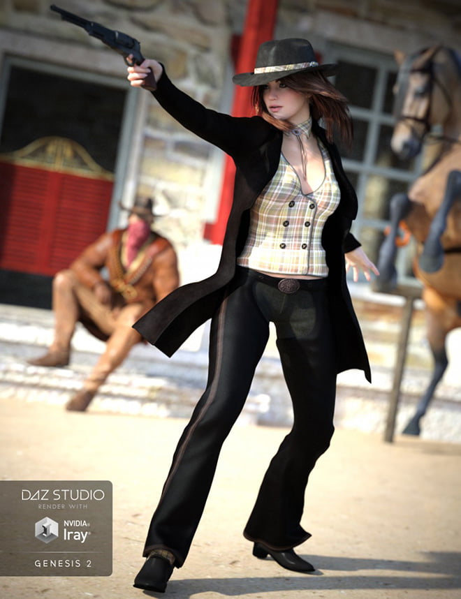 Cowgirl for Genesis 2 Female