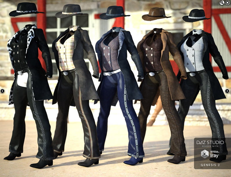 Cowgirl for Genesis 2 Female