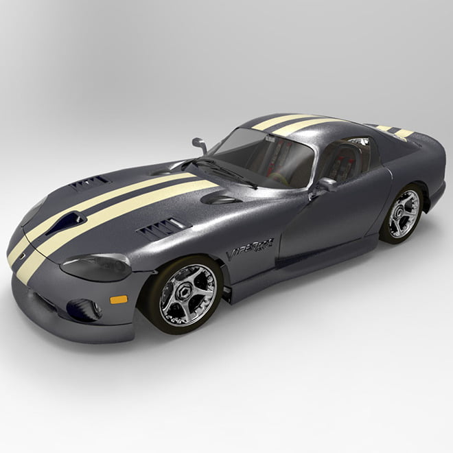 Dodge Viper (for DAZ Studio)