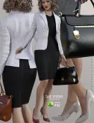 Business Outfits Package for Genesis 3 Females