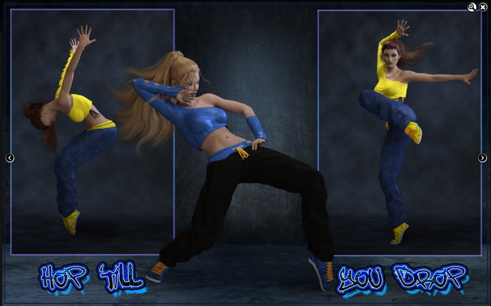 Hop 'till You Drop Poses