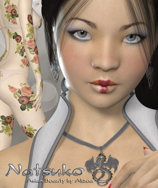 A3D Natsuko Asian Beauty for V4