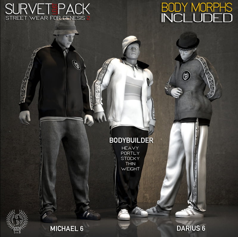 SURVET LEUST PACK for G2 Male