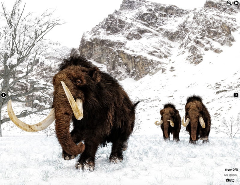 Woolly Mammoth by AM