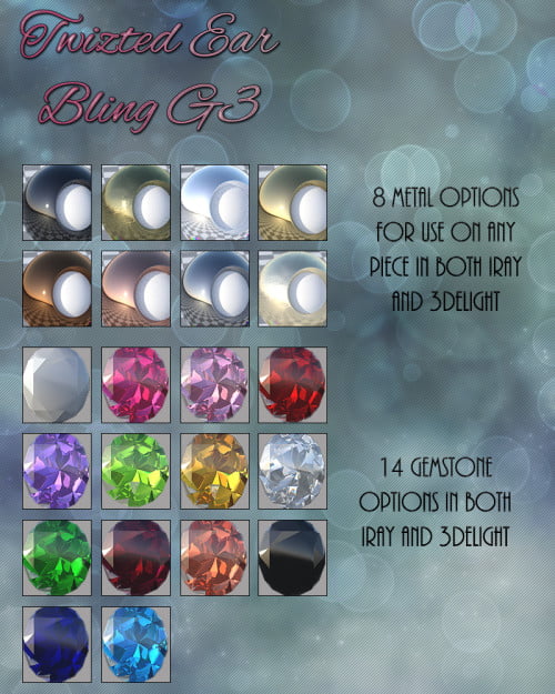 Twizted Ear Bling G3