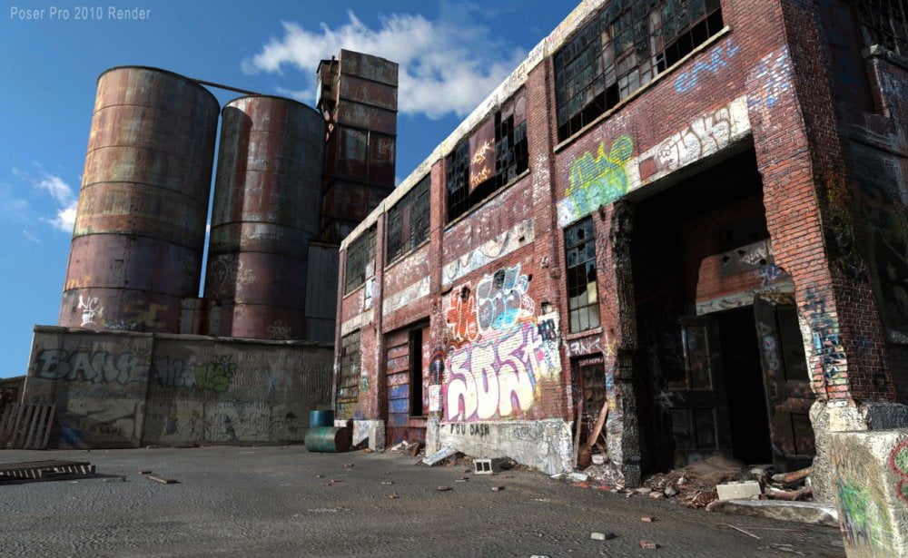 01-abandoned-factory-warehouse-slum-grafiti-daz3d