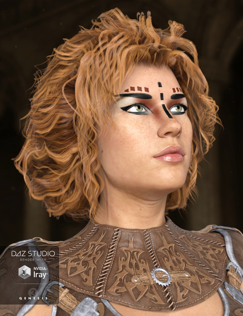 Mele Hair for Genesis 3 Female(s)