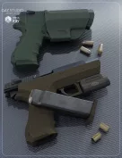 Tactical Gun for Genesis 3 Male(s)