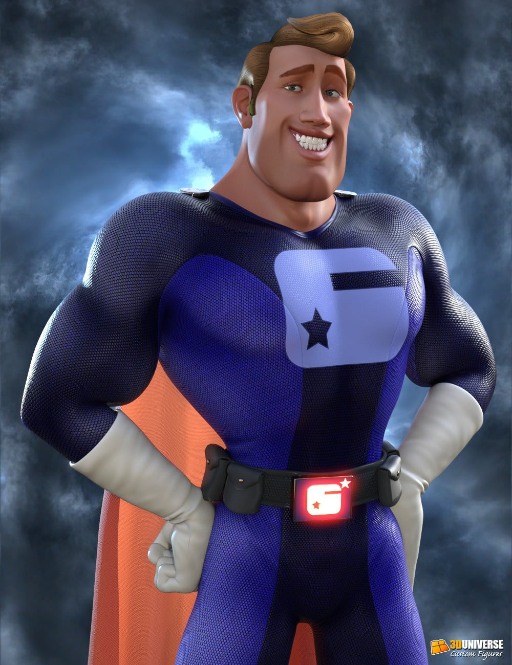 Captain Charisma for Genesis 3 Male