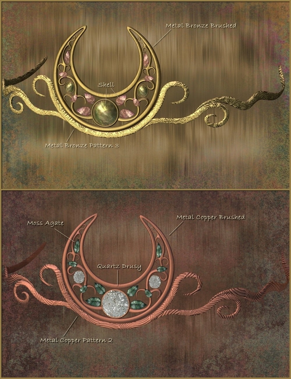 Jewelcrafter Shaders for 3Delight