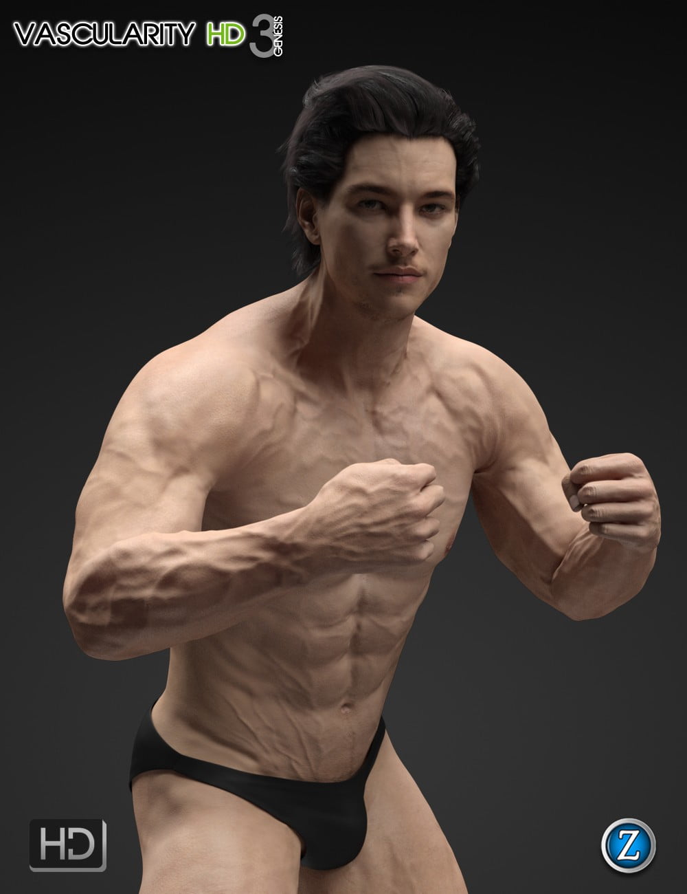 Vascularity HD for Genesis 3 Female(s) and Genesis 3 Male(s)