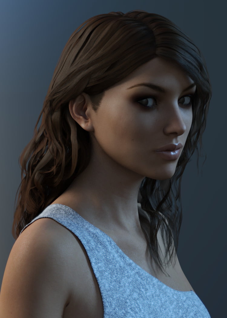 Maggie Hair for Genesis 3 Female(s)