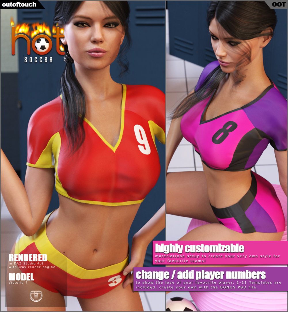 HOT Soccer for Genesis 3 Female(s)