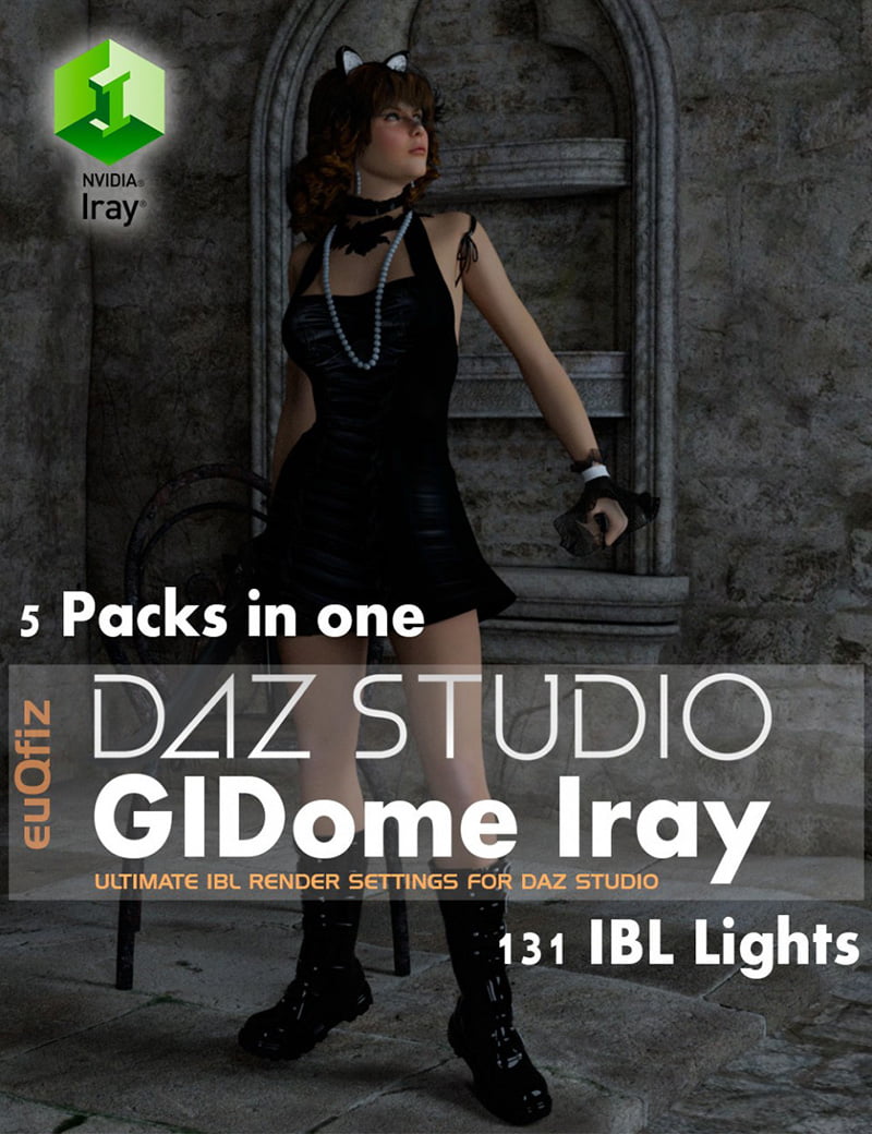 GIDome Iray and 3Delight