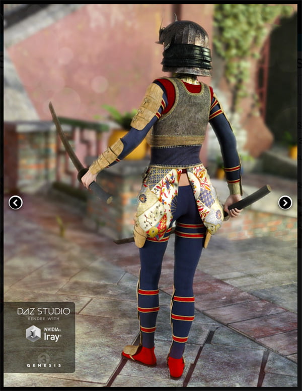 Nitsu Hinshi Samurai Armor for Genesis 3 Female(s)