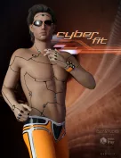 Cyber Fit Outfit for Genesis 3 Male(s)