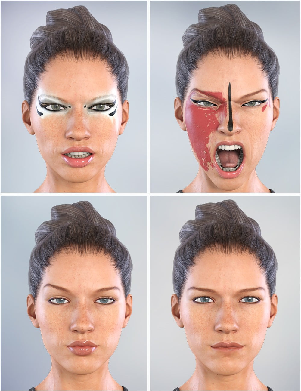 Z Warrior Expressions for Rune 7