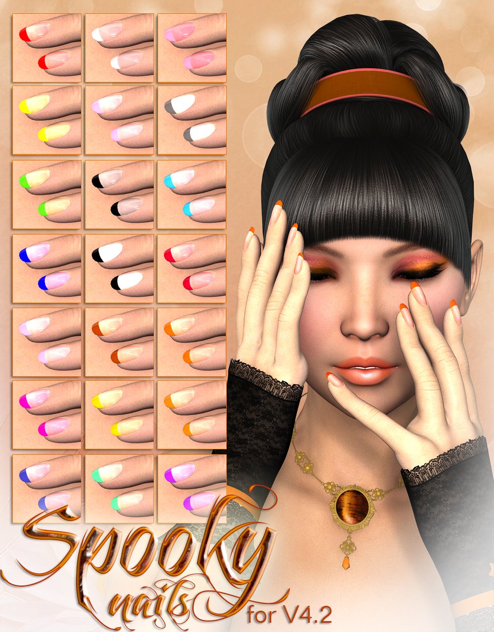 ALXN Spooky Nails