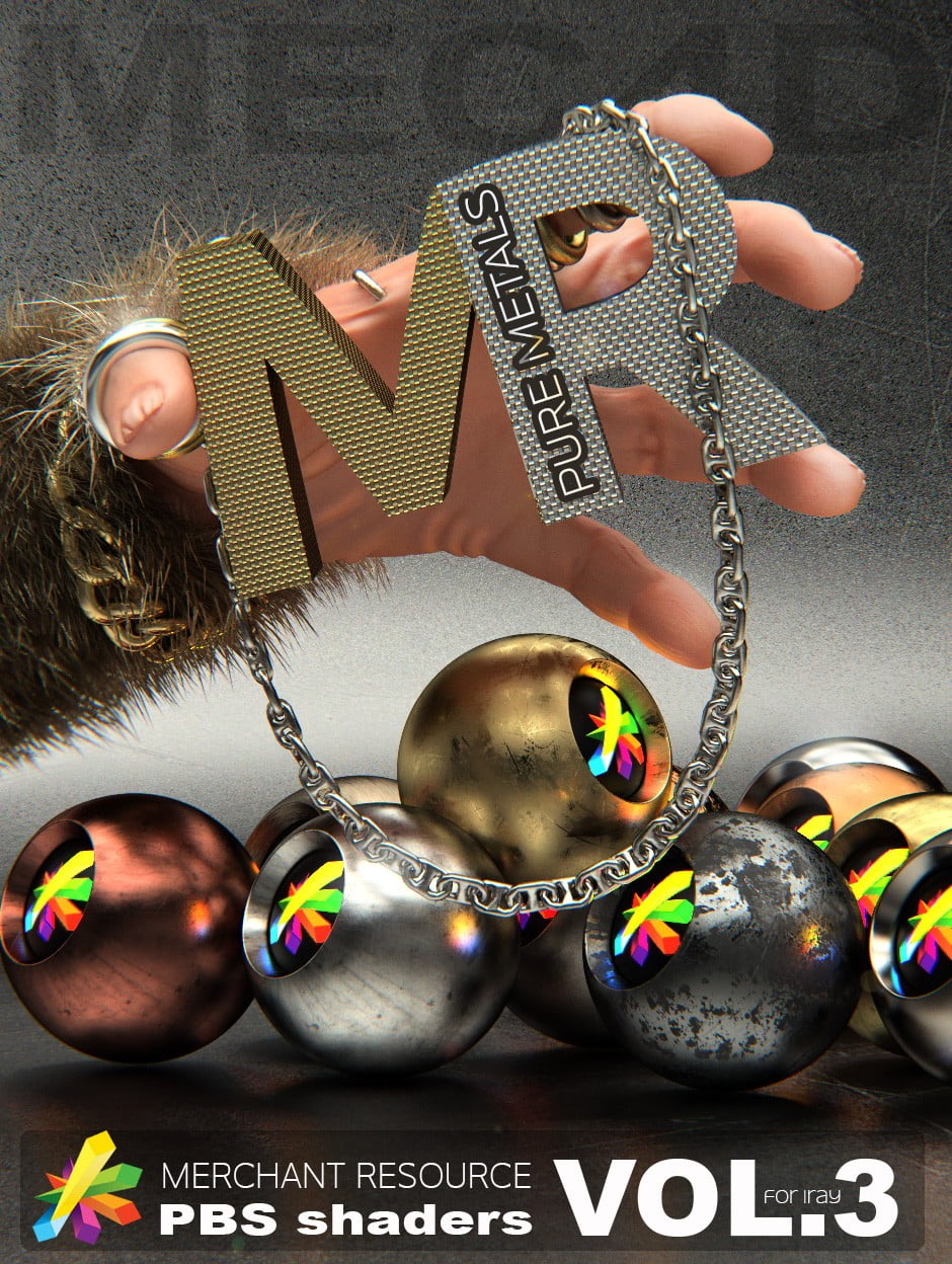 Mec4d PBS shaders for Iray vol.3 MR